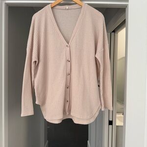 LA MIEL Soft Beige thermal sweater